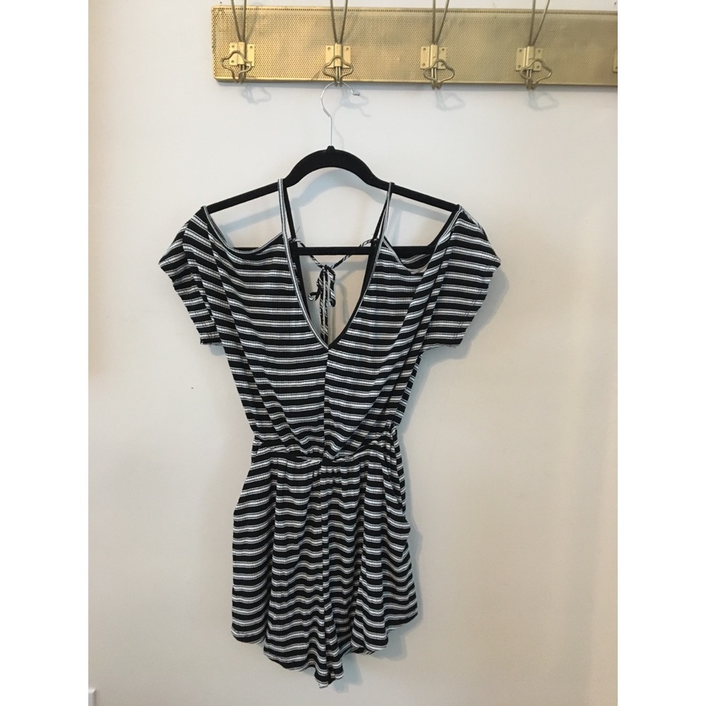 Brand new striped romper - Lush